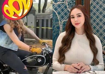 Lisa Mariana Unggah Foto Wanita Rambut Pirang Naik Moge BMW, Dinar Candy Sentil Soal KPK: Motor Sitaan Kah?