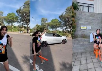 Bella Bonita Jadi Juru Parkir Dadakan Usai Rumahnya Menjadi Pusat COD Ngawi, Aksi Kocak Istri Denny Caknan Bikin Netizen Terhibur