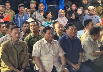 Prabowo Subianto Habiskan Malam Tahun Baru 2026 di Tapanuli Selatan, sang Presiden Nobar Film Jumbo Bareng Para Pengungsi