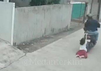 Kronologi Bocah SD Lawan Jambret, Terseret Motor hingga 20 Meter