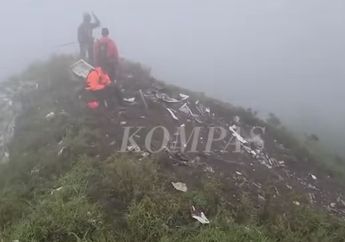 Jarak Cuma 100 Meter, Pendaki Ini Gemetar Saksikan Detik-detik Pesawat ATR 42-500 Hantam Gunung Bulusaraung