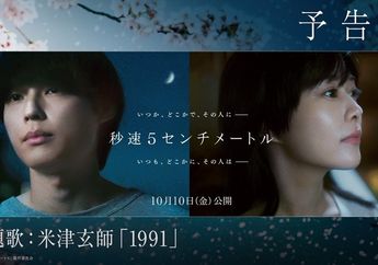 Sinopsis Film Live Action 5 Centimeters per Second, Tayang di Indonesia Akhir Januari 2026