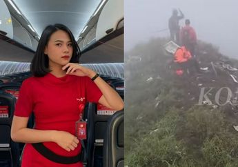 Video Terakhir Florencia Lolita, Pramugari Korban Pesawat ATR 42-500 yang Jatuh di Maros, Ternyata Baru 3 Bulan Kerja!