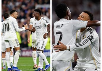 Santiago Bernabeu Memanas! Real Madrid Pesta 6 Gol, Monaco Tak Berkutik