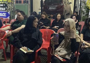 Tahlilan Malam Ke-2 Lula Lahfah, Rebecca Klopper Ikut Bacakan Yasin untuk sang Sahabat
