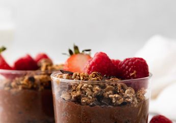 Resep Puding Cokelat Chia Seeds, Sarapan Sehat Kenyang Lebih Lama