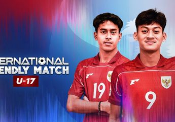 Jadwal dan Link Live Streaming Indonesia vs China U17 di International Friendly Match