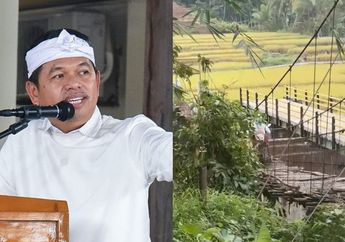 Viral Jembatan Baru di Garut Tak Tuntas Pembangunannya, Warga Ngadu ke Dedi Mulyadi, Begini Kondisinya