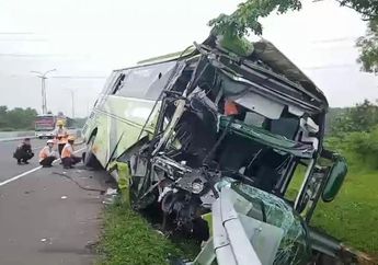 Kronologi Kecelakaan Bus Wisata Asal Banten di Tol Cipali, Satu Orang Meninggal Dunia