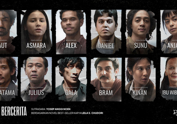 Ini Dia Daftar Pemain Film Laut Bercerita: Reza Rahadian hingga Dian Sastro Adu Peran