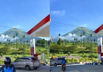 Viral! SPBU dengan Pemandangan Terindah di Wonosobo, Isi BBM Sambil Healing
