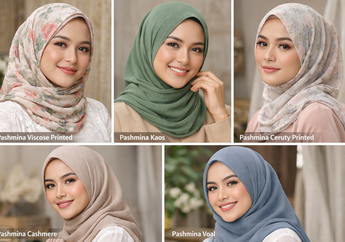 Tren Hijab Lebaran 2026: Pashmina Printed hingga Cashmere Jadi Favorit