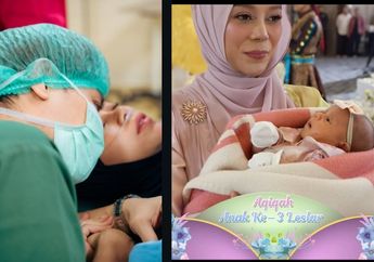 Akhirnya! Lesti Kejora dan Rizky Billar Tunjukkan Wajah Anak Ke-3