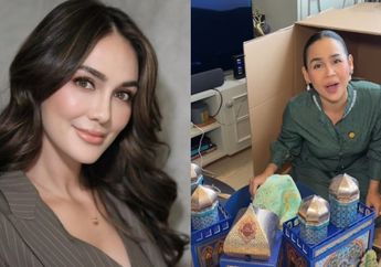 Mewahnya Hampers Lebaran Luna Maya, Melaney Ricardo Auto Syok saat Lihat Isinya: Hampers Terbesar yang Aku Terima
