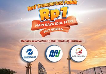 Kabar Gembira! Tarif Transjakarta, MRT, dan LRT Hanya Rp1 Selama Lebaran 2026
