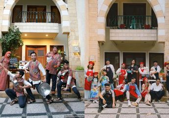 Lebaran Pertama Tanpa Vidi Aldiano, Harry Kiss Kenang Tradisi Nyeleneh Putranya saat Foto Keluarga