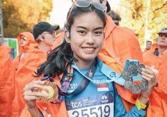 Putri Alya Rohali, Namira Adjani Ceritakan Momen Paling Berkesan Saat Ikuti World Marathon Majors