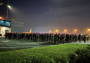 Kedatangan 3 Jenazah Prajurit TNI yang Gugur di Lebanon, Penjagaan Bandara Soetta Diperketat