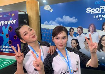 Kalah Telak Main Bulu Tangkis, Ayu Ting Ting dan Hesti Purwadinata Dapat Julukan Ini dari Ayah Ojak!