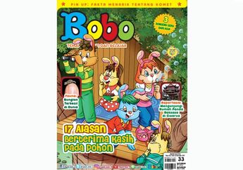 Majalah Bobo Edisi Terbaru 33 (Terbit 23 November 2017)