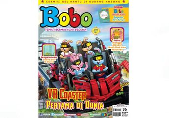 Majalah Bobo Edisi Terbaru 36 (Terbit 14 Desember 2017)