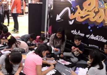 Serunya Workhop Graffiti di Wilio Indonesia