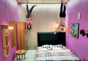 Wow, di Boyolali Ada Rumah Terbalik!