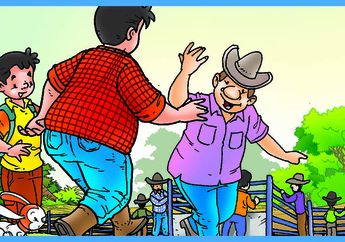 Paman Kikuk, Husin, dan Asta: Menonton Rodeo