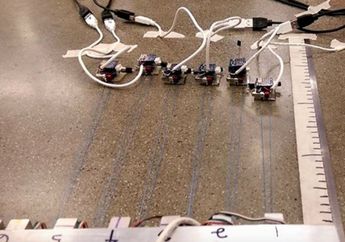 Robot Semut Kuat Menarik Mobil