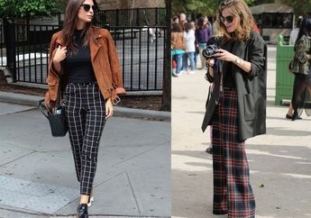 8 Inspirasi Fashion Checked Pants yang Stylish dan Enggak Kelihatan Tua