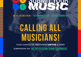 Yuk Wujudkan Mimpi Jadi Musisi Melalui 'We The Fest: Submit Your Music'!