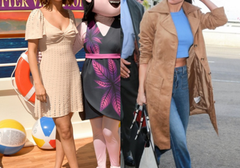7 Inspirasi Outfit Warna Nude yang Simpel dan Elegan dari Selena Gomez