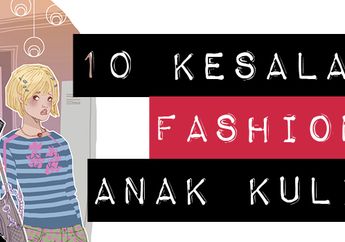 10 Kesalahan Fashion Anak Kuliah (Bagian 1)