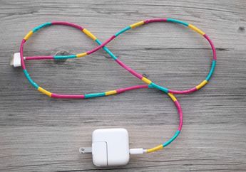 DIY: Kabel Charger Warna-Warni