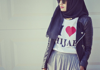 Inspirasi Gaya Hipster dengan Hijab (Bagian 2)