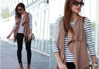 10 Inspirasi Fringe Vest yang Bisa Kita Contek