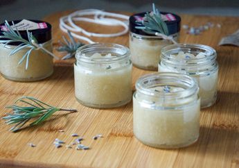 DIY Coconut Lavender Scrub
