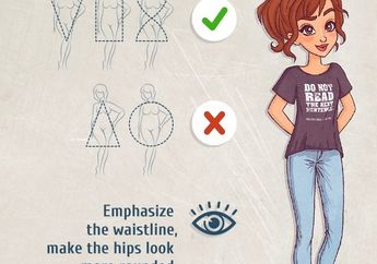 14 Ilustrasi Lucu yang Bisa Bantu Kita Memilih Celana Jeans Sesuai Bentuk Tubuh Dengan Mudah