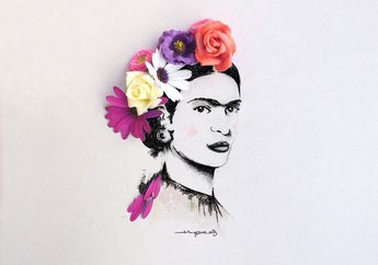 Cowok Ini Menjadikan Bunga Sebagai 12 Karya Seni yang Simpel, tapi Keren Banget!