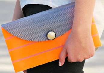 DIY: Washi Tape Clutch
