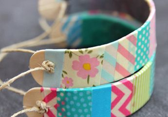 DIY: Washi Tape Bracelet