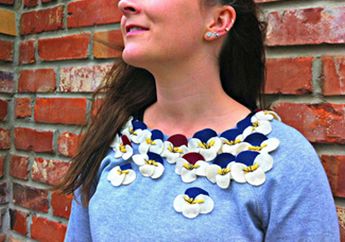 DIY: Pansy Sweater