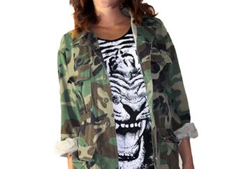 Trend To Try: Camouflage Pattern Jacket