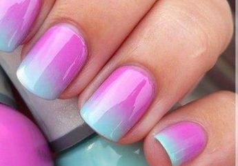 Pretty Ombre Nails