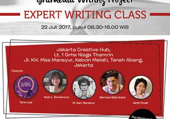 Expert Writing Class dari Gramedia Writing Project yang Bikin Penulis Pemula Makin Jago Menulis