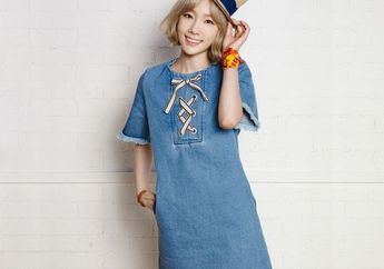 10 Inspirasi Memakai Denim Dress Ala Seleb Hollywood dan Korea Untuk Gaya Sehari-hari