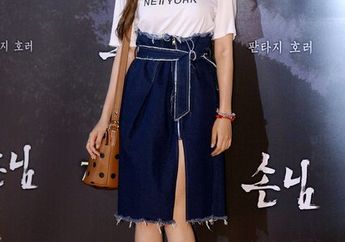 6 Padu Padan Slit Skirt Ala Seleb Kpop yang Bisa Dipakai untuk Jalan Bareng Sahabat