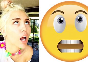 Foto-Foto Lucu Miley Cyrus Berdasarkan Emoji