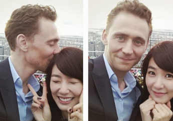 10 Pose Seleb Korea Foto Bareng Seleb Hollywood. Mana Paling Favorit?