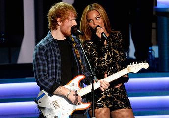 Suka Duka Ed Sheeran Duet dengan Beyonce. Queen Bey Susah Dihubungi!